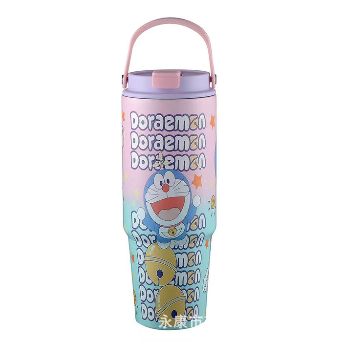 Wholesale Cartoon 30oz  304 stainless steel straw thermos cup