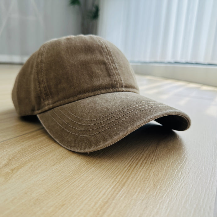 Wholesale The new washed cotton soft top duckbill cap is suitable for versatile baseball caps