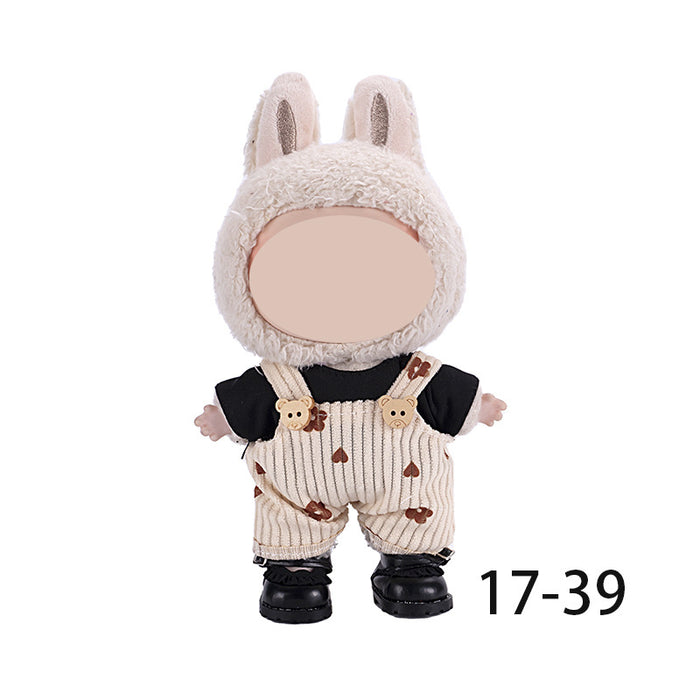 Wholesale shaped plaid overalls suit