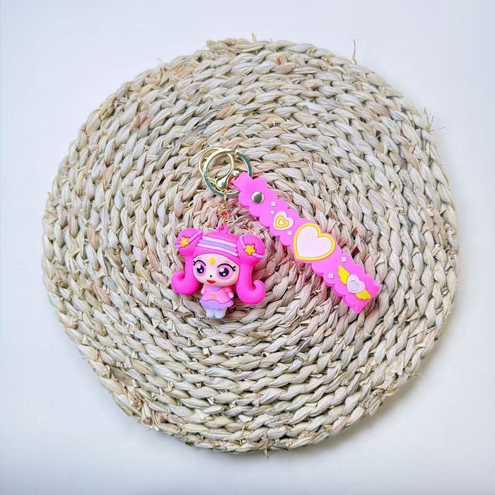 Wholesale Cute Cartoon 3D Keychain Pendant PVC Bag Charm Backpack Accessory Party Gift