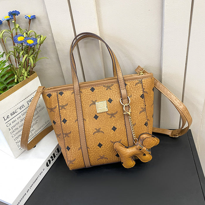 Wholesale Fashionable texture, trendy printed mini casual bag, hand-held, single shoulder, crossbody