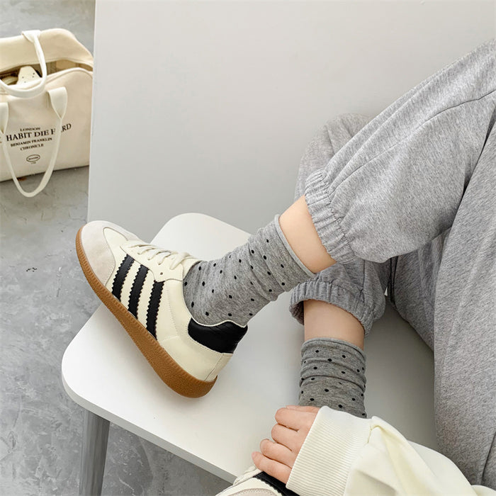 Wholesale Retro Curled Edge Dot Middle Tube Stockpile Stockpile