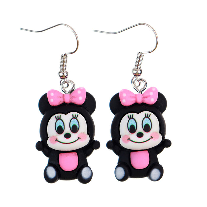 Wholesale Cartoon Resin Earrings JDC-ES-niqing032