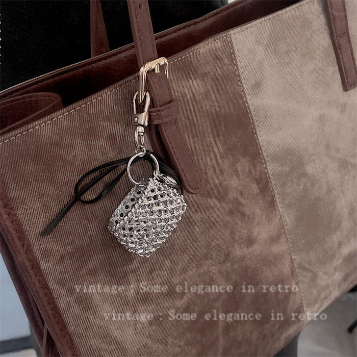 Wholesale Minimalist Star Flower Necklace Design Bag Charm Keychain Accessory