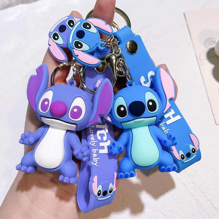 Wholesale Cartoon Silicone Doll Keychain JDC-KC-QiChao007