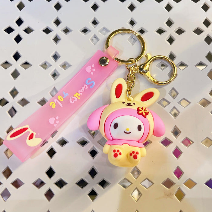 Wholesale PVC Cartoon Doll Keychain JDC-KC-WuYi275