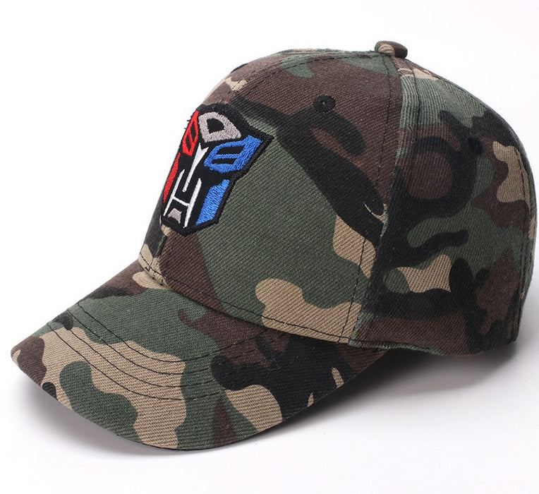 Wholesale Camouflage Boys Baseball Cap Wide Brim Adjustable Summer Sun Hat