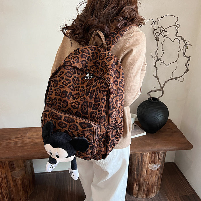 Wholesale Cute cartoon doll bag, new trendy printed backpack, versatile backpack