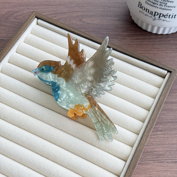 Wholesale Handmade Acetate Retro Swallow Claw Clip Fashion Hair Accessory Boutique Gift Resale