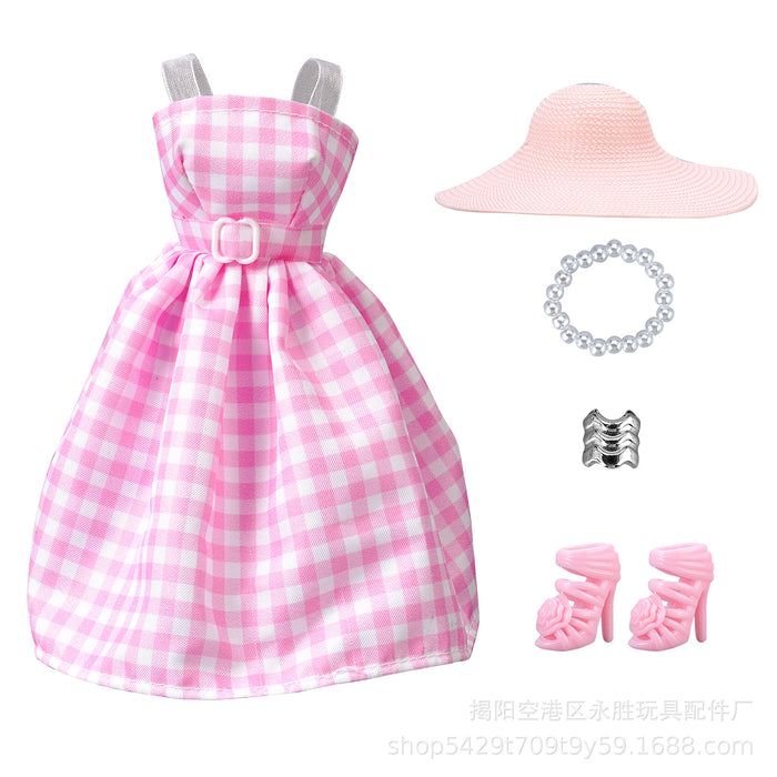 Wholesale Doll clothing design movie with model couple doll clothes