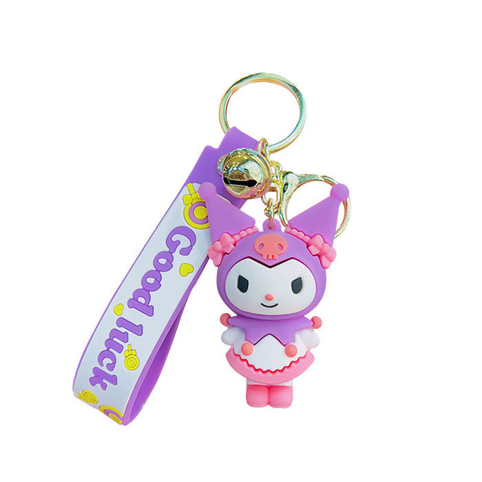 Wholesale Cartoon Doll Silicone Keychain JDC-KC-MingT066