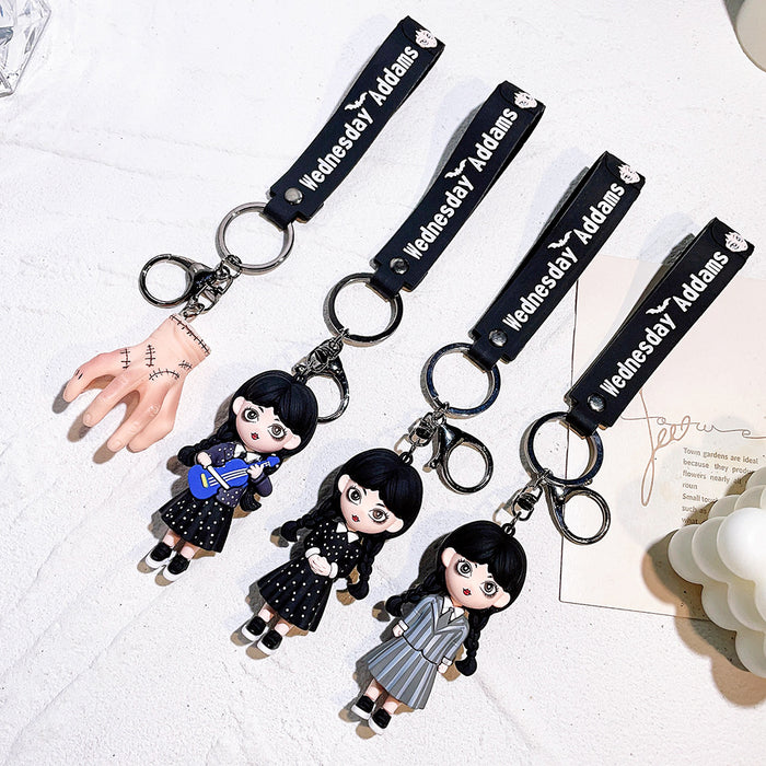 Wholesale 3D doll cartoon keychain