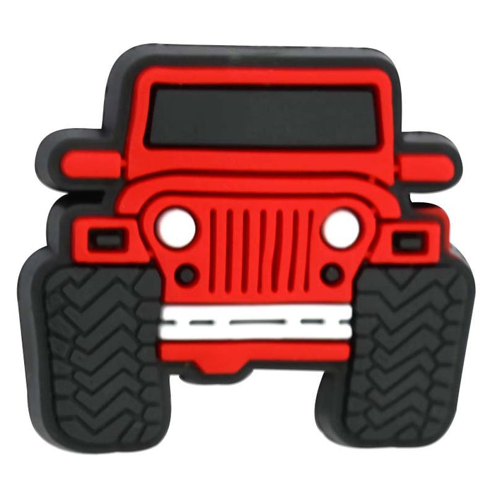 Wholesale Cartoon Car Series Beads DIY Soft Glue Double-Sided Focus Beads Ballpoint Pen Beads Accessories Beads Loose Beads