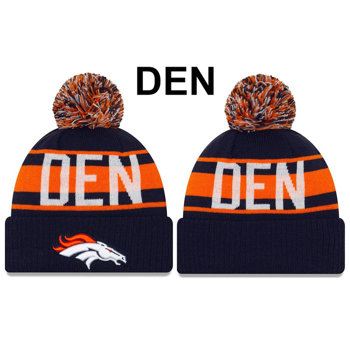 Wholesale 20pcs Wool Hat Winter Warm Wool Hat Turn-up  Embroidered Letters Rugby Hat