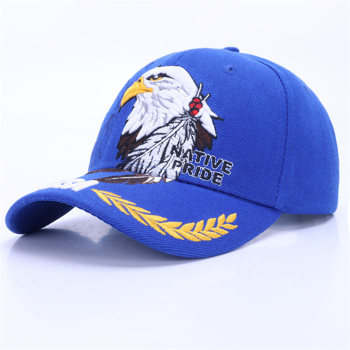 Wholesale Stylish Men S Embroidered Eagle Baseball Cap Sun Hat For Spring Autumn Casual Wear