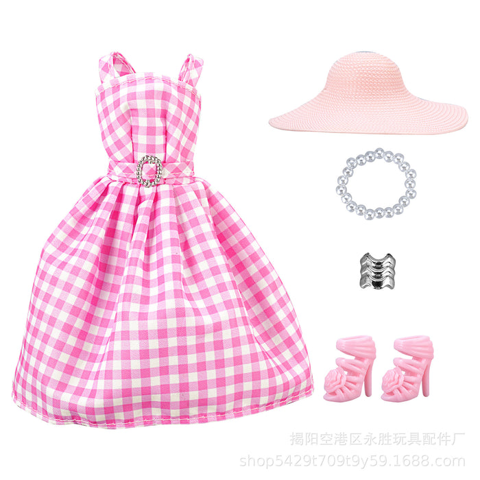Wholesale Doll clothing design movie with model couple doll clothes