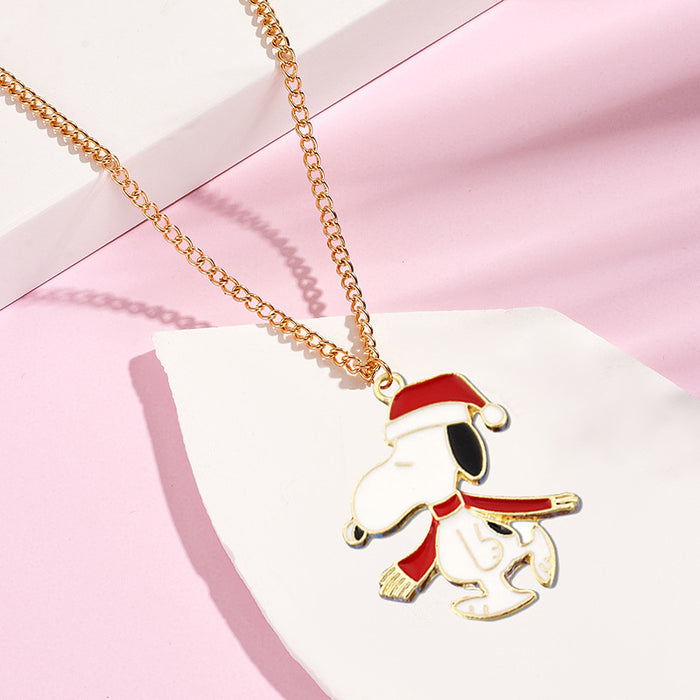 Wholesale Stainless Steel Alloy Electroplated Cartoon Pendant Necklace Fashion Jewelry Accessory