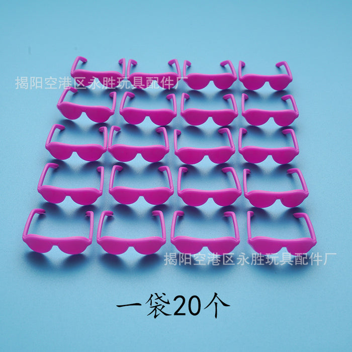 Wholesale doll toy fashion accessories cowboy hat hanger glasses