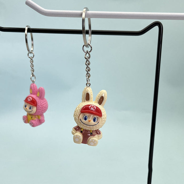 Wholesale Cute cartoon pendant doll small accessory keychain