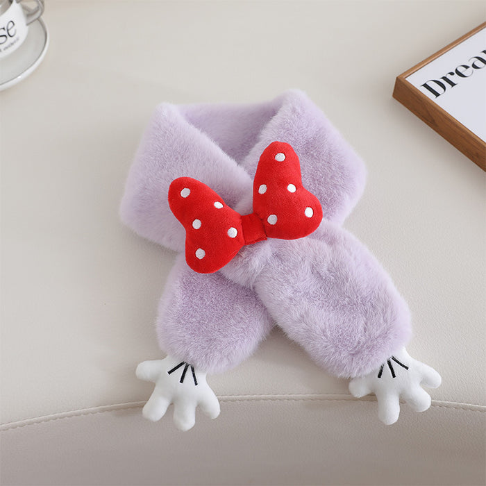 Wholesale Bow and claw children' s Scarves
