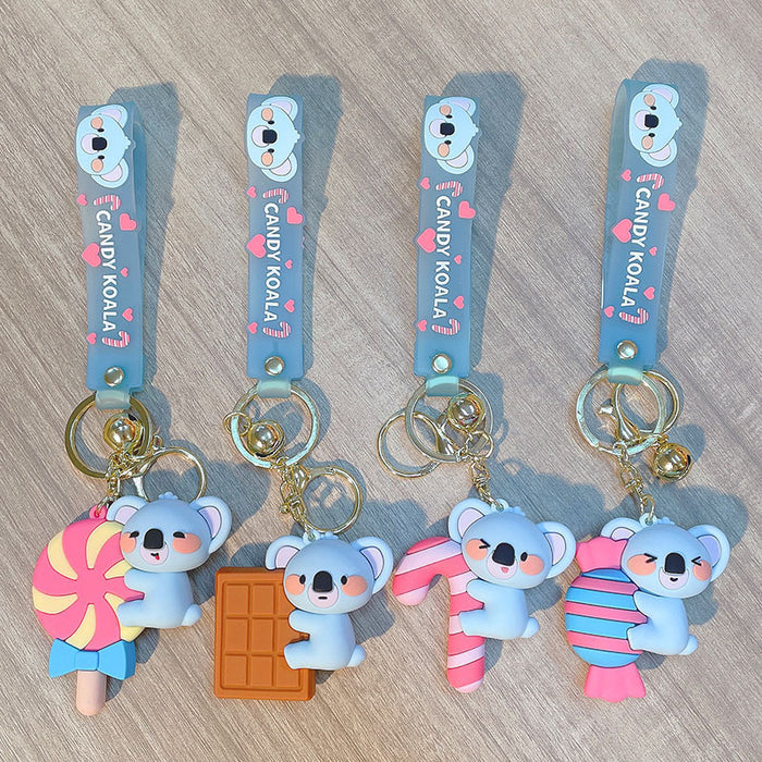 Wholesale Cute Koala Candy Series Keychains