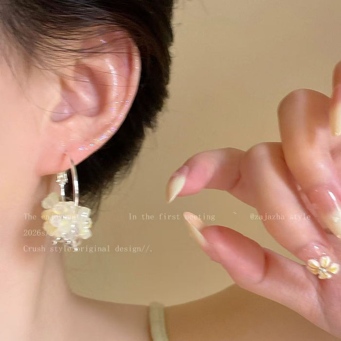 Wholesale Grape Theme Acrylic Earrings - Summer Fashion Jewelry Accessory Gift