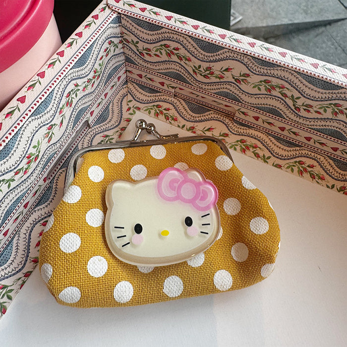 Wholesale  Polo Point Buckle Coin Purse Key Bag Clutch Bagt Mini Student Coin Bag Coin Bag