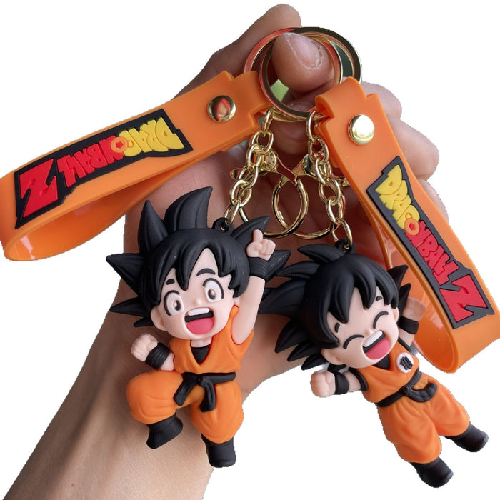 Wholesale Keychain Cartoon Doll Car Keychain Pendant Bag Pendant Baby Grabber Small Gift