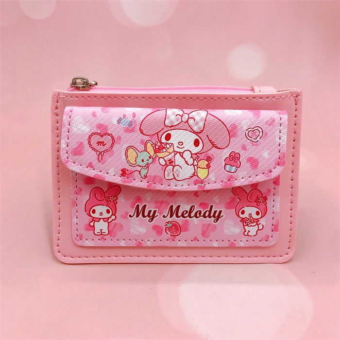 Wholesale PU Cartoon Casual Multi-card Slot Three-layer Wallet JDC-WT-YaLL009