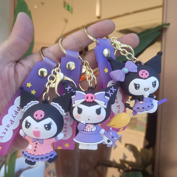 Wholesale PVC Cartoon Doll Keychain JDC-KC-KuangK011