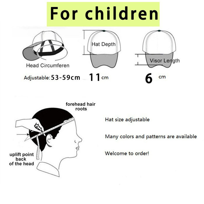 Wholesale Baseball Cap Mesh Breathable Hip Hop Sports Hat Unisex Children Sunshade Fashion Accessory Gift Boutique Resale