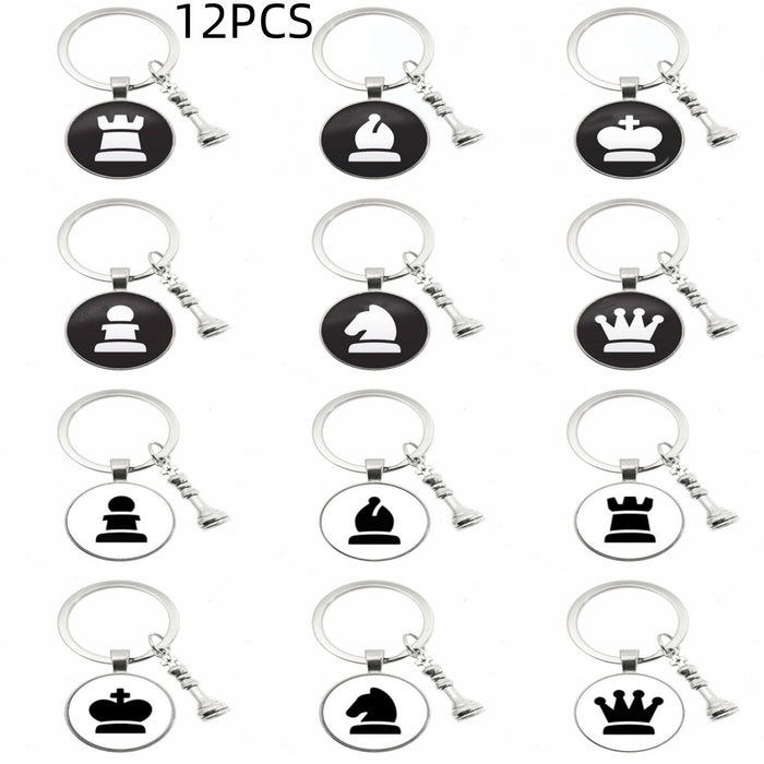 Wholesale Time Stone Keychain Alloy Car Bag Pendant