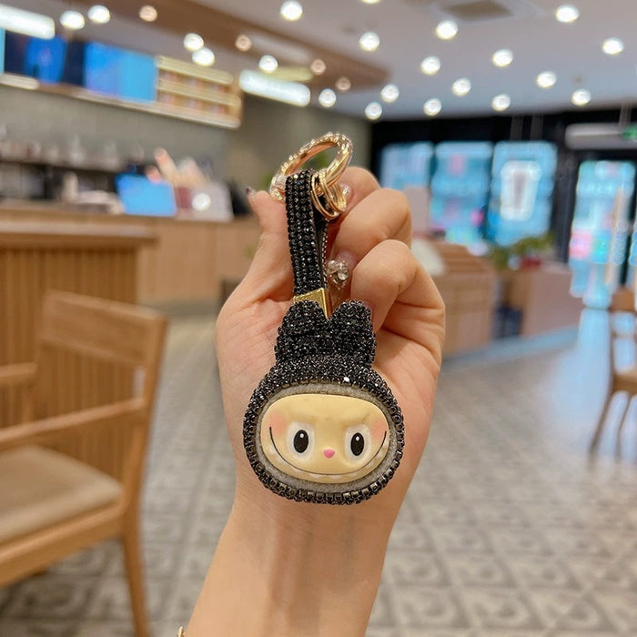 Wholesale Cute Big Head Keychain Cartoon Car Keychain Bag Pendant