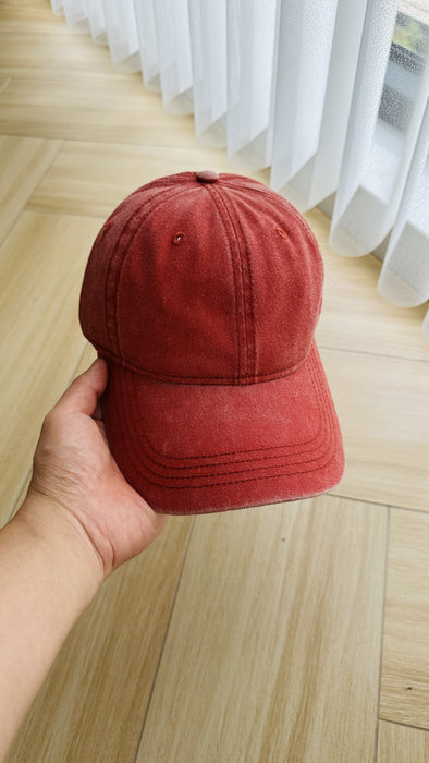 Wholesale The new washed cotton soft top duckbill cap is suitable for versatile baseball caps