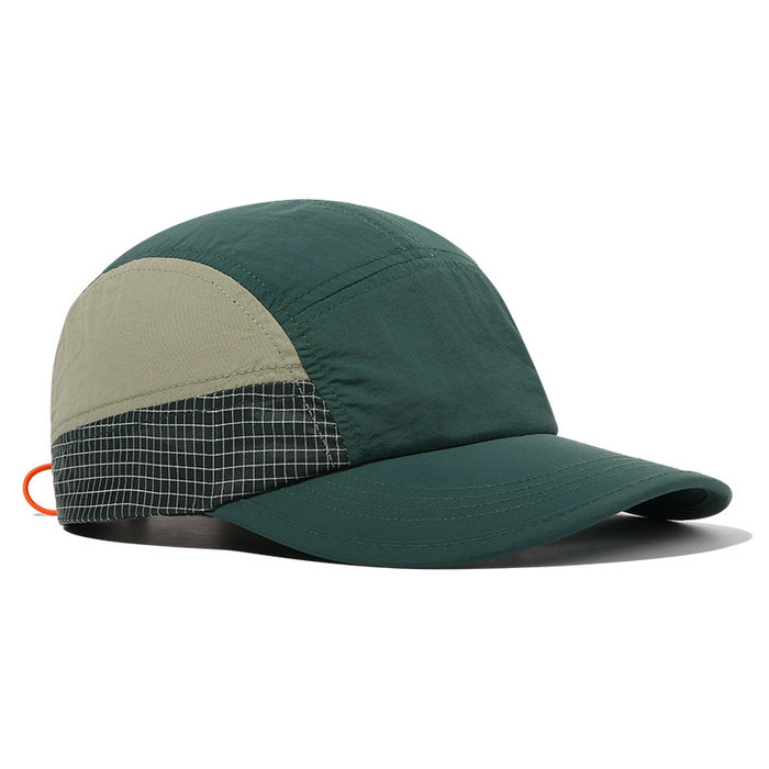 Wholesale Drawstring elastic cap, quick drying duckbill cap, outdoor breathable baseball cap