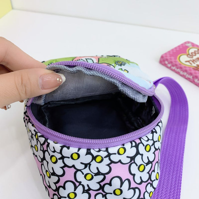 Wholesale  Kids Coin Purse   Cartoon Printed Chest Bag