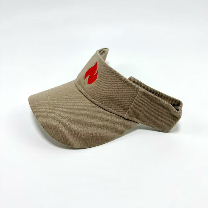 Wholesale New Embroidered Empty Top Hat Sports Running Hat Leisure Breathable Sunscreen Hat Outdoor Headless Hat