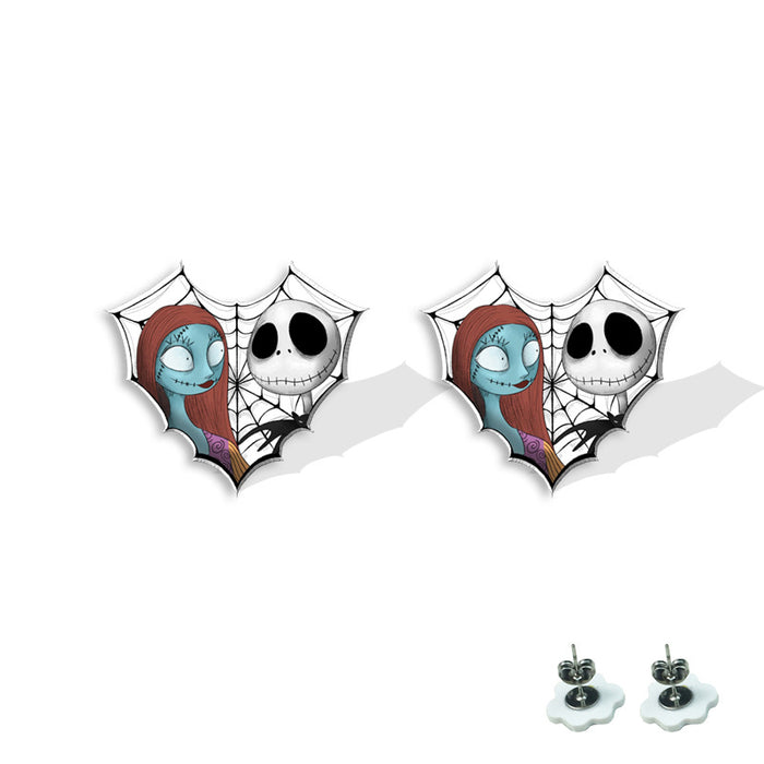 Wholesale  earrings heat shrink earrings acrylic earrings