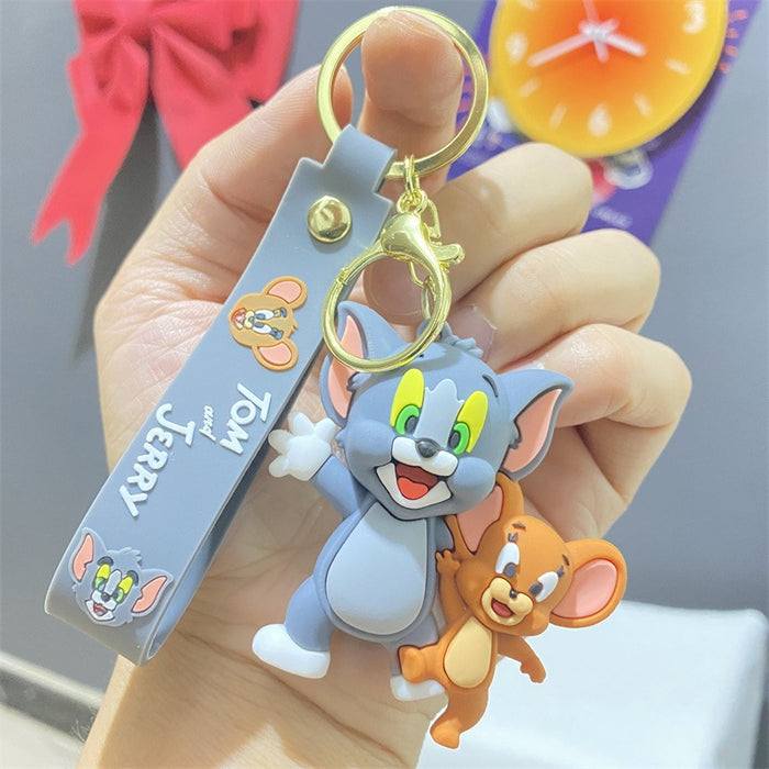 Wholesale PVC Cartoon Doll Keychain JDC-KC-WuYi282