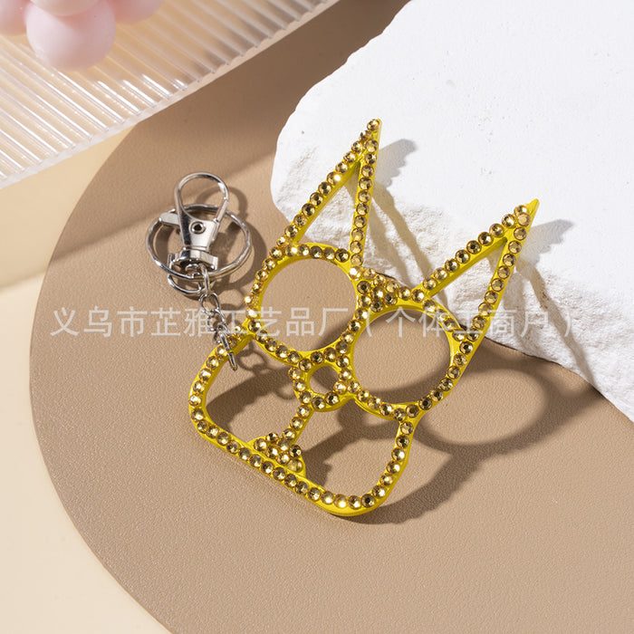 Wholesale Diamond Emergency Window Breaker Multifunctional Metal Keychain JDC-KC-ZY017