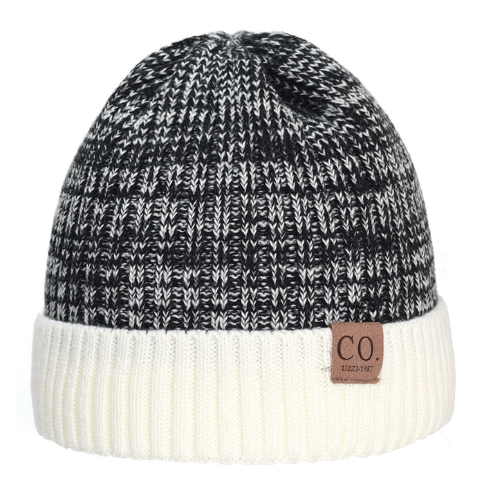 Wholesale Double Layer Plus Velvet Thick Warm Wool Knitted Hat JDC-FH-Jieh001