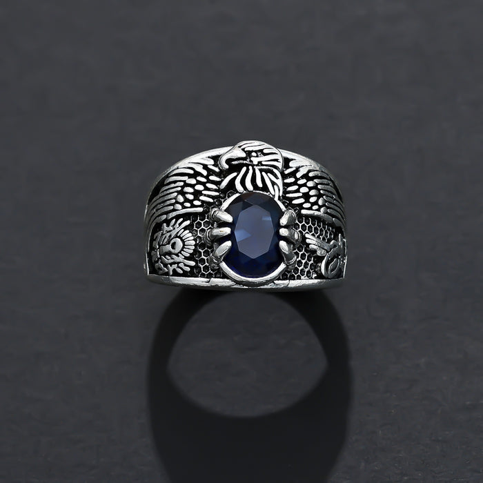 Wholesale Vintage Silver Men's Ring Open Ring