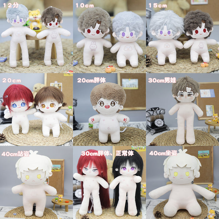 Wholesale Cotton Doll Ultra-Thin Anti-Dying Clothing Cotton Bjd High Elastic Bottoming Clothes Dress up Doll Elastic 20cm Baby Clothes