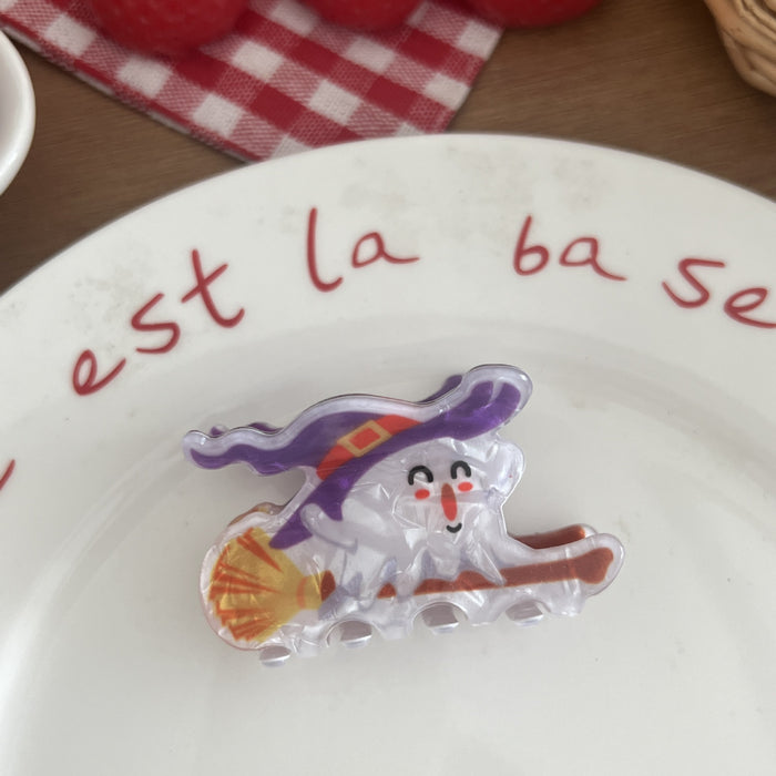 Wholesale  hair clip  pumpkin hair clip funny apple ghost face shark clip holiday headdress