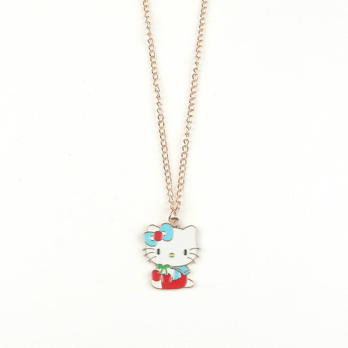 Wholesale Children Cartoon Alloy Pendant Necklace JDC-NE-FuYu008