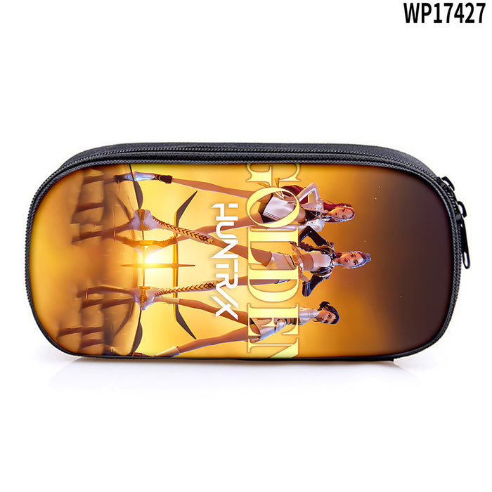 Wholesale K-POP Printed pencil case,  primary and secondary school stationery bag