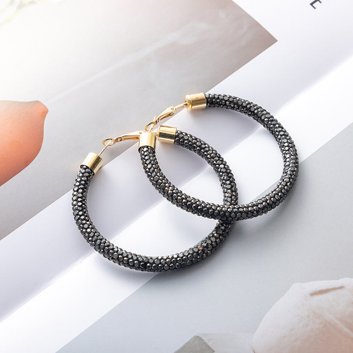Wholesale Christmas Independence Day gradient color earrings for women,  gorgeous evening dress matching accessories