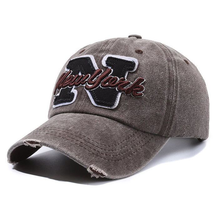 Wholesale Washed Sun-Protective Baseball Cap