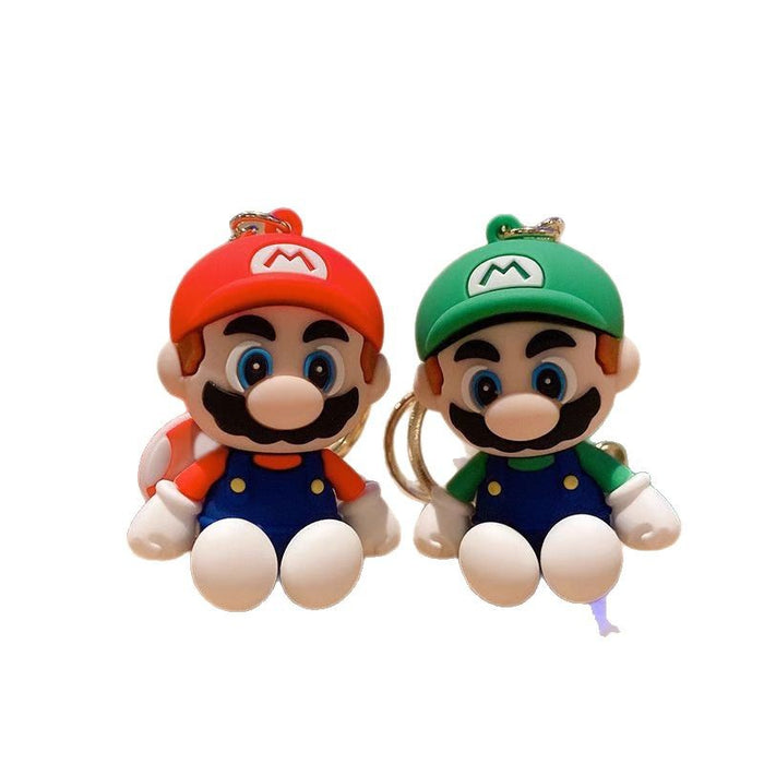 Wholesale Game peripheral keychain creative couple car keychain bag pendant