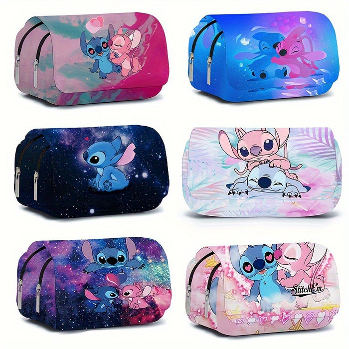Wholesale 3D Anime Polyester Pencil Case